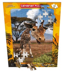 4 Boyut Yayınları - Canlanan Zürafa Puzzle 72 Parça