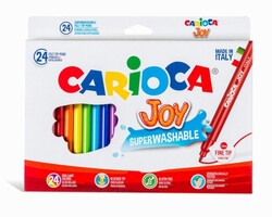 Carioca - Carioca Joy Süper Yıkanabilir Keçeli Boya Kalemi 2 lü