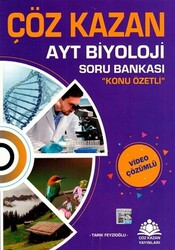 Çöz Kazan Yayınları - Çöz Kazan AYT Biyoloji Konu Özetli Soru Bankası