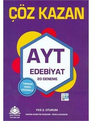 Çöz Kazan Yayınları - Çöz Kazan AYT Edebiyat 20 Deneme