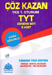 Çöz Kazan Yayınları - Çöz Kazan TYT 5 Li Deneme Seti