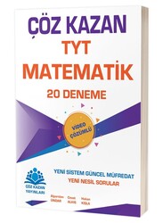Çöz Kazan Yayınları - Çöz Kazan TYT Matematik 20 Deneme