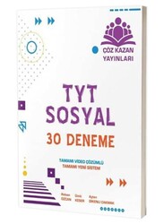 Çöz Kazan Yayınları - Çöz Kazan TYT Sosyal Bilimler 30 lu Deneme Sınavı