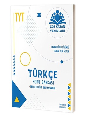 Çöz Kazan TYT Türkçe Konu Özetli Soru Bankası