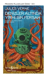 İş Bankası Kültür Yayınları - Denizler Altında Yirmi Bin Fersah - Jules Verne - Ciltli