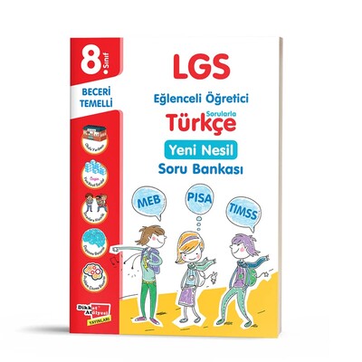 Dikkat Atölyesi 8.Sınıf LGS Türkçe Yeni Nesil Soru Bankası