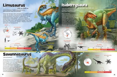 Dikkat Atölyesi Dinozor Sevenler İçin Hidden Pictures
