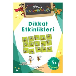 İş Bankası Kültür Yayınları - Dikkat Etkinlikleri Süper Kahramanlar - Dunja Schnabel