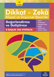Dikkat ve Zeka Akademisi - Dikkat Zeka - Bilişsel ve Düşünsel Beceriler 10-11 Yaş Değerlendirme ve Geliştirme 2.Kitap B