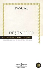 İş Bankası Kültür Yayınları - Düşünceler - Hasan Ali Yücel Klasikleri - Pascal