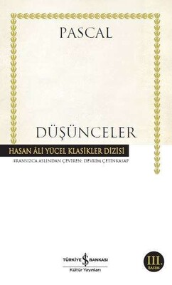 Düşünceler - Hasan Ali Yücel Klasikleri - Pascal
