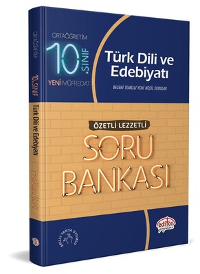 Editör 10.Sınıf Türk Dili ve Edebiyatı Özetli Lezzetli Soru Bankası