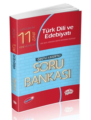 Editör 11.Sınıf Türk Dili ve Edebiyatı Özetli Lezzetli Soru Bankası