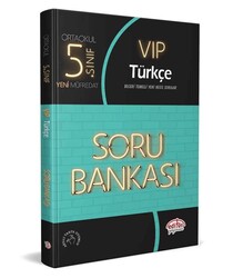 Editör Yayınevi - Editör 5.Sınıf Vip Türkçe Soru Bankası