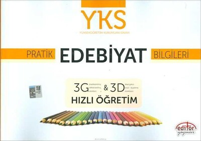 Editör AYT Edebiyat 3G 3D Pratik Bilgiler