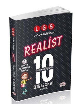Editör LGS Realist Çözümlü 10 Deneme Sınavı