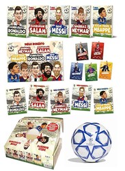 Dokuz Yayınları - Efsane Futbolcular Seti - 5 Kitap Takım - Kutulu - Diego Roberto