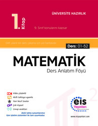 Eis Yayınları - Eis YKS Matematik 1.Kitap Daf