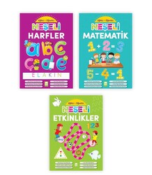 Ema Kitap - Ema Çocuk Neşeli Harfler - Matematik - Etkinlikler Seti