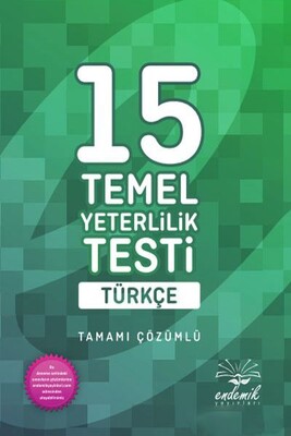 Endemik TYT Türkçe 15 Li Deneme Seti
