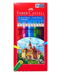 Faber Castell - Faber Castell Kuru Boya Kalemi 12 Renk 5171 116312