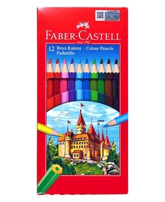 Faber Castell Kuru Boya Kalemi 12 Renk 5171 116312