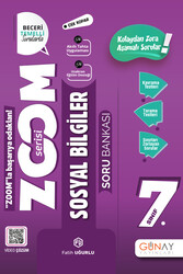 Günay Yayınları - Günay 7. Sınıf Zoom Serisi Sosyal Bilgiler Soru Bankası
