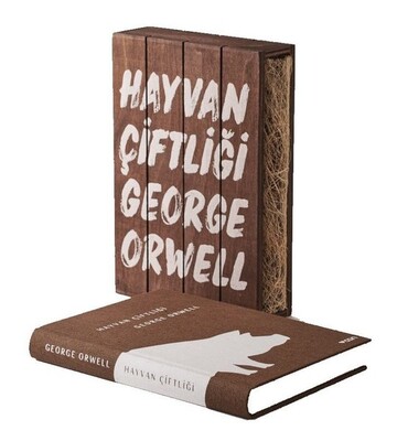 Hayvan Çiftliği Ahşap Kutulu Özel Baskı - George Orwell