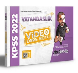 Hoca Webde Yayınları - Hoca Webde KPSS 2022 Vatandaşlık Video Ders Notu