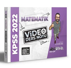 Hoca Webde Yayınları - Hoca Webde KPSS Matematik Video Ders Notu