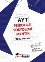 Kafa Dengi Yayınları - Kafa Dengi AYT Psikoloji- Sosyoloji-Mantık Soru Bankası