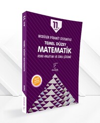 Karekök Yayınları - Karekök 11.Sınıf Temel Düzey Matematik MPS Konu Anlatımlı