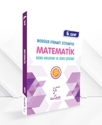 Karekök Yayınları - Karekök 6. Sınıf Matematik MPS Konu Anlatımı ve Soru Çözümü
