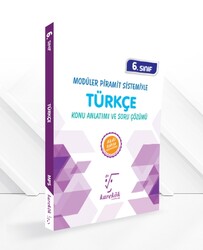 Karekök Yayınları - Karekök 6. Sınıf Türkçe MPS Konu Anlatımı ve Soru Çözümü