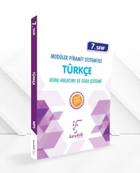 Karekök Yayınları - Karekök 7. Sınıf Türkçe MPS Konu Anlatımı ve Soru Çözümü