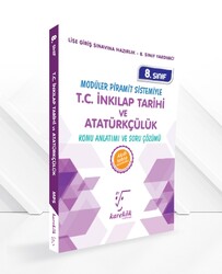 Karekök Yayınları - Karekök 8. Sınıf T.C. İnkılap Tarihi ve Atatürkçülük MPS Konu Anlatımı ve Soru Çözümü