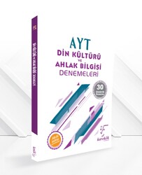 Karekök Yayınları - Karekök AYT Din Kültürü ve Ahlak Bilgisi 30 Çözümlü Deneme
