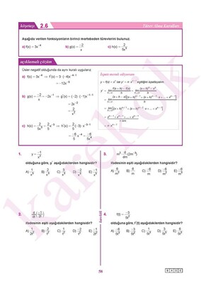 Karekök AYT Matematik Mps 2.Kitap