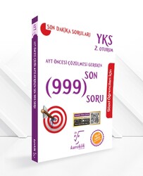 Karekök Yayınları - Karekök AYT Öncesi Çözülmesi Gereken 999 Soru Sözel