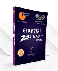 Karekök Yayınları - Karekök İddaalısına Üniversite Hazırlık Geometri Zoru Bankası
