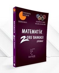 Karekök Yayınları - Karekök İddialısına Üniversite Hazırlık Matematik Zoru Bankası