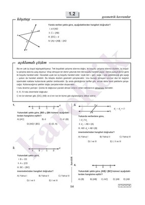 Karekök TYT AYT Geometri 1.Kitap Konu Anlatımı