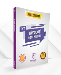 Karekök Yayınları - Karekök TYT Biyoloji 50 Deneme