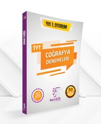 Karekök Yayınları - Karekök TYT Coğrafya 50 Li Deneme Sınavı