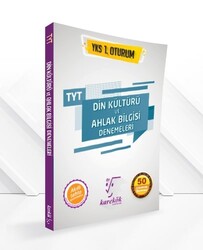 Karekök Yayınları - Karekök TYT Din Kültürü ve Ahlak Bilgisi 50 Deneme