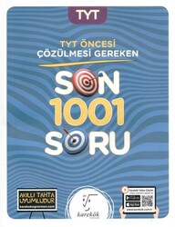 Karekök Yayınları - Karekök TYT Öncesi Çözülmesi Gereken Son 1001 Soru