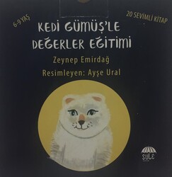 Şule Yayınları - Kedi Gümüş'le Değerler Eğitimi Seti - 20 Kitap Takım - Zeynep Emirdağ
