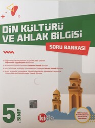 Kida Yayınları - Kida 5.Sınıf Din Kültürü ve Ahlak Bilgisi Soru Bankası