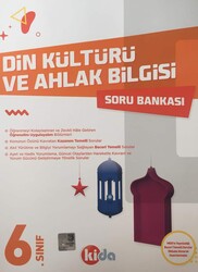 Kida Yayınları - Kida 6.Sınıf Din Kültürü ve Ahlak Bilgisi Soru Bankası