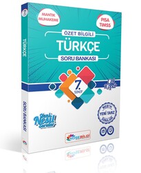 Köşebilgi Yayınları - Köşebilgi 7.Sınıf Türkçe Soru Bankası
